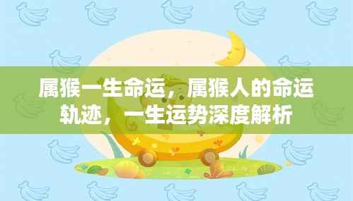 属猴人的命运深度解析，一生运势轨迹与命运轨迹展望